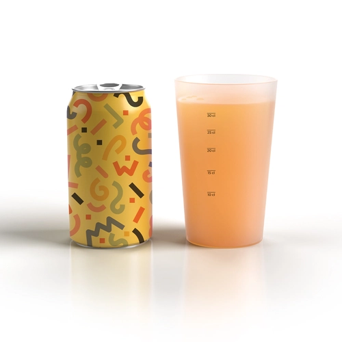 image du produit Gobelet plastique réutilisable 39 cl -  - Fabrication Française
