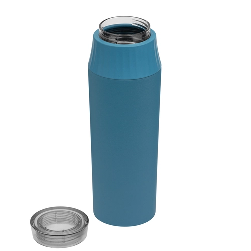 image du produit Gourde à couvercle étanche en acier inoxydable recyclé - 590 ml