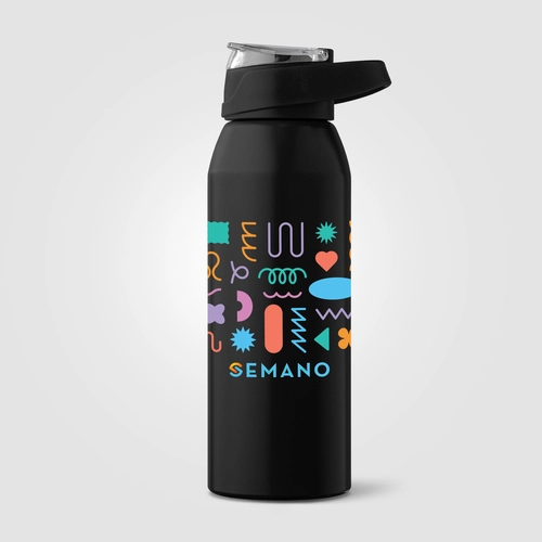 image du produit Gourde de sport en acier inoxydable recyclé – 710 ml