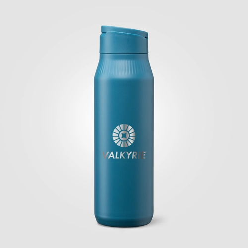 image du produit Gourde en Acier Inoxydable avec Support Selfie - 750 ml