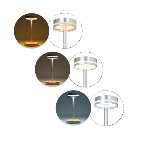 image du produit Lampe d'ambiance de table ou bureau - réglable et rechargeable