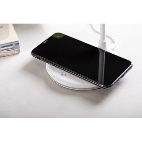 image du produit Lampe LED avec chargeur induction et enceinte bluetooth
