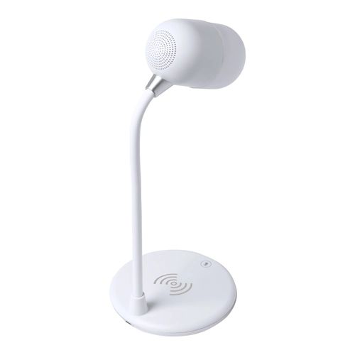image du produit Lampe LED avec chargeur induction et enceinte bluetooth