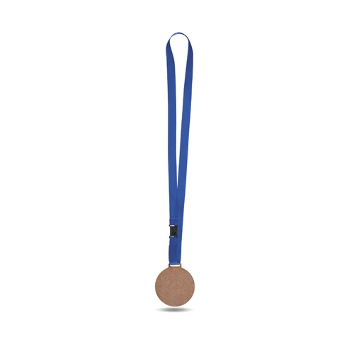 image du produit Médaille en MDF avec cordon satin made in france - découpe à la forme