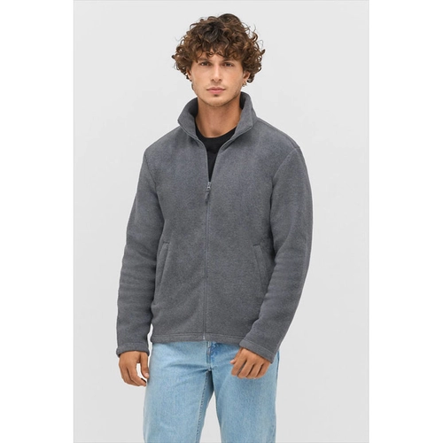image du produit Micropolaire zippée unisexe 100% polyester recyclé