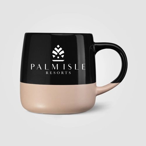 image du produit Mug céramique - design à blocs de couleur - 445 ml