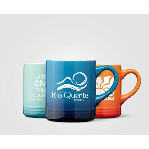 image du produit Mug en céramique effet ombré - 355 ml