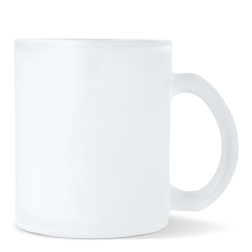 image du produit Mug en verre dépoli grande taille avec finition givrée 335ml