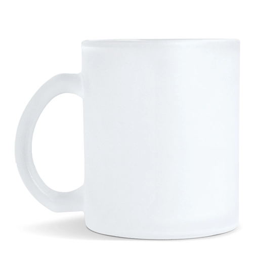 image du produit Mug en verre dépoli grande taille avec finition givrée 335ml