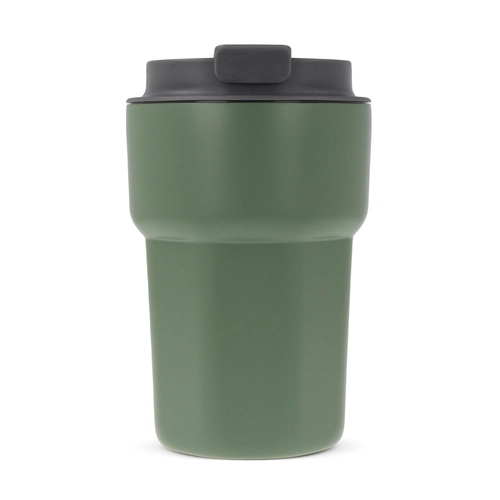 image du produit Mug thermos 350 ml en acier inox et céramique