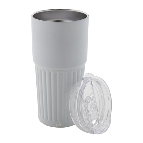 image du produit Mug thermos isotherme à double paroi en acier inoxydable recyclé 600 ml