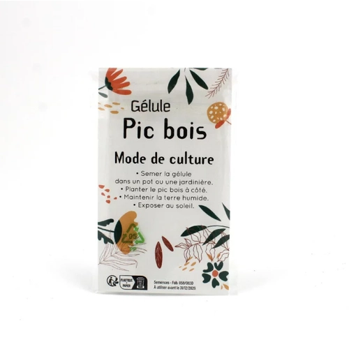 image du produit Pic bois avec gélule