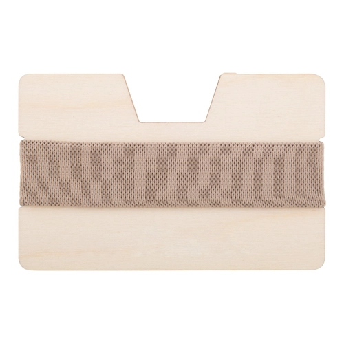 image du produit Porte cartes en bois avec élastique