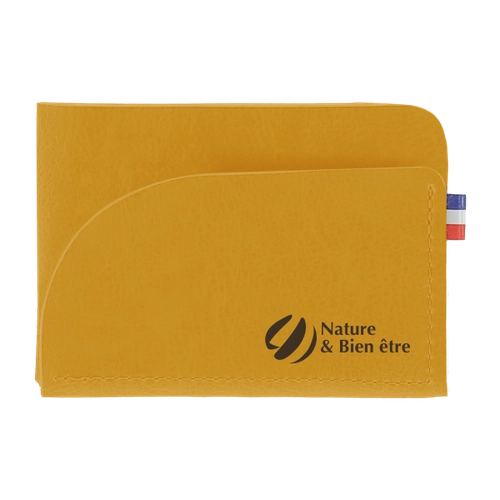 image du produit Porte cartes fabrication française en matières végétales
