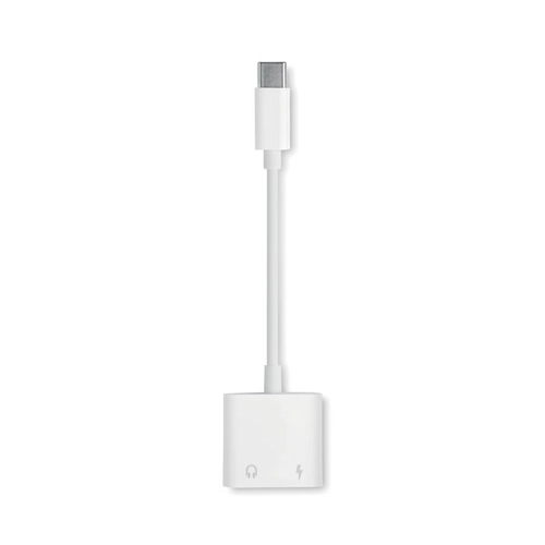 image du produit Répartiteur audio multifonctionnel USB type-C et jack 3,5 mm