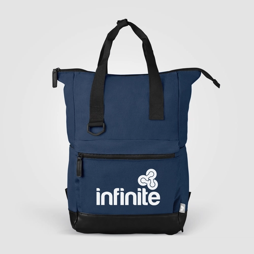 image du produit Sac à dos fourre-tout en toile de coton recyclée - 17 L