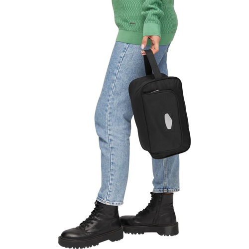 image du produit Sac avec poignée de transport - plaque métale pour le marquage
