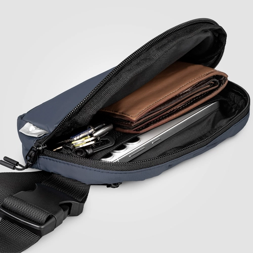 image du produit Sac banane rPET en nylon à fermeture éclair - 1.2 L