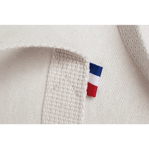 image du produit Sac polochon confectionné et tissé en France - coton recyclé 250gr/m2