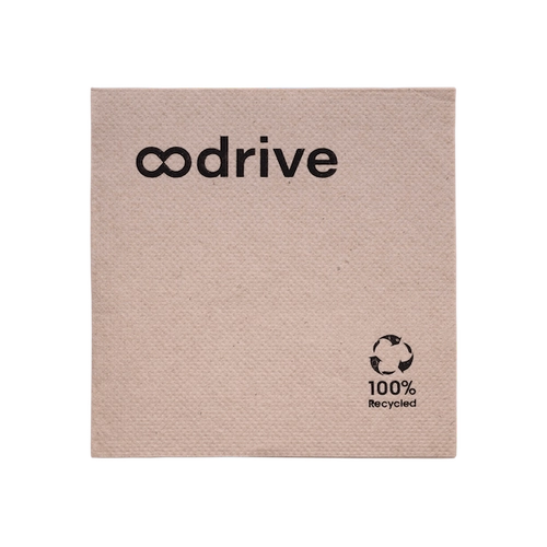 image du produit Serviette cocktail 20x20 cm personnalisée