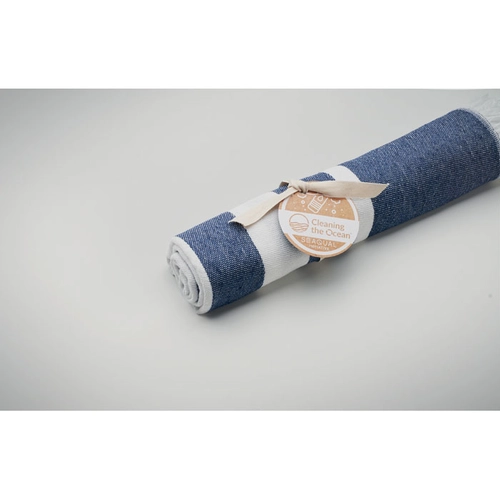 image du produit Serviette de hammam ou de plage en tissu recyclé SEAQUAL® 100X170 CM