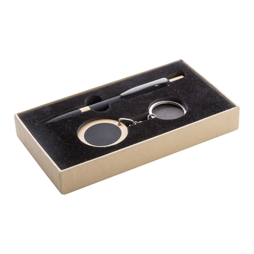 image du produit Set de 2 pièces dans un coffret cadeau en papier kraft.