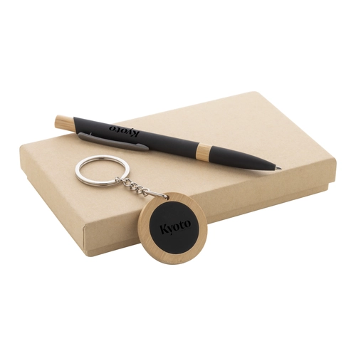 image du produit Set de 2 pièces dans un coffret cadeau en papier kraft.
