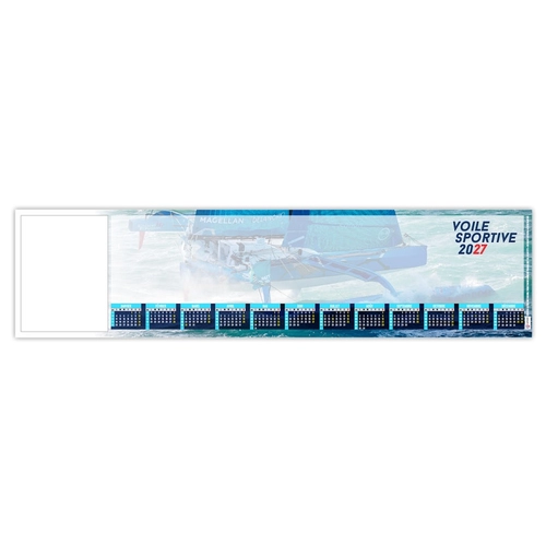 image du produit Sous-main clavier publicitaire avec calendrier - course à la voile