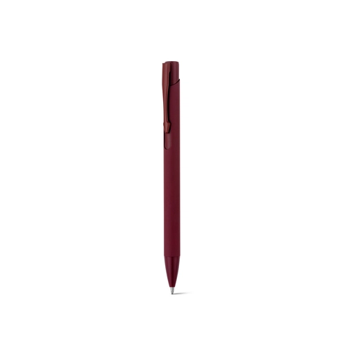 image du produit Stylo à bille en aluminium recyclé avec finition en caoutchouc