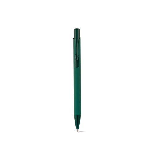 image du produit Stylo à bille en aluminium recyclé avec finition en caoutchouc