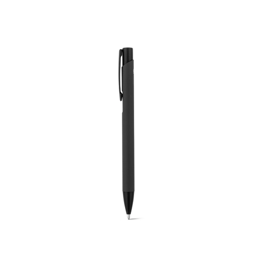 image du produit Stylo à bille en aluminium recyclé avec finition en caoutchouc