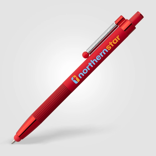image du produit Stylo aluminium recyclé, monochrome - stylet anti-stress