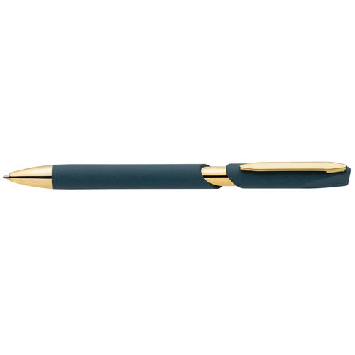image du produit Stylo avec finitions dorées en plastique recyclé