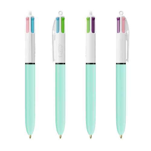 image du produit Stylo BIC® 4 Couleurs Fashion bille