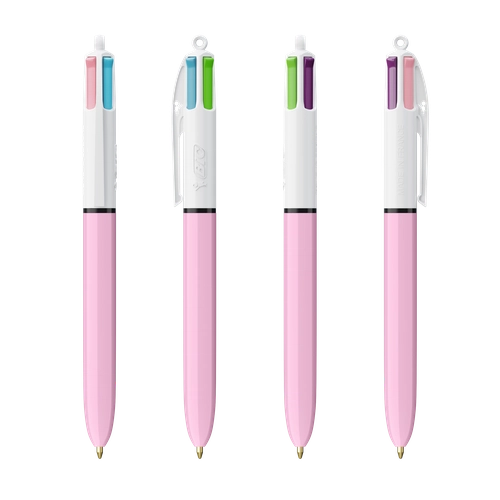image du produit Stylo BIC® 4 Couleurs Fashion bille