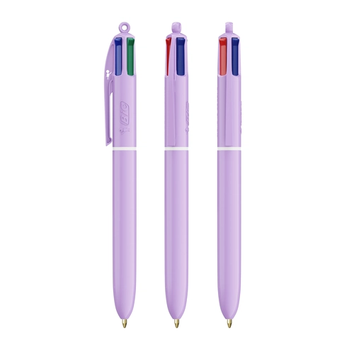 image du produit Stylo BIC® 4 Couleurs® Pastel
