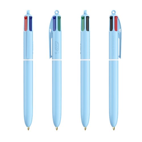 image du produit Stylo BIC® 4 Couleurs® Pastel