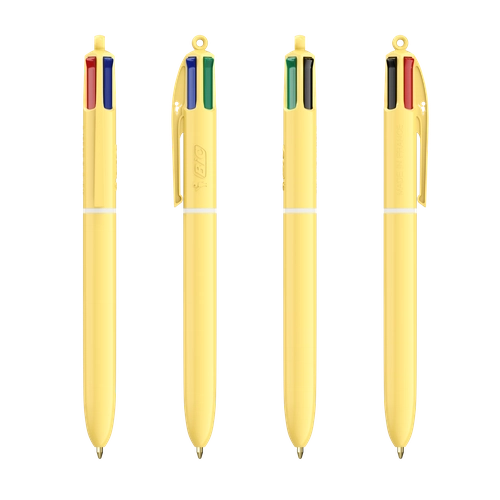 image du produit Stylo BIC® 4 Couleurs® Pastel