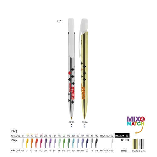 image du produit Stylo BIC® Media Clic Shine ballpen