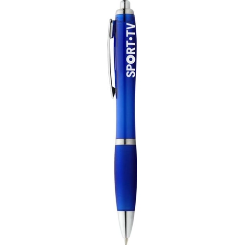 image du produit Stylo bille avec corps et grip colorés