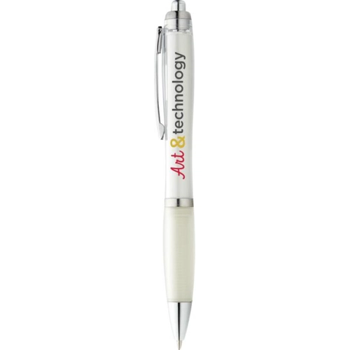 image du produit Stylo bille avec corps et grip colorés