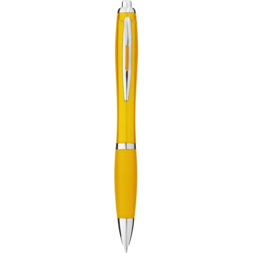 image du produit Stylo bille avec corps et grip colorés