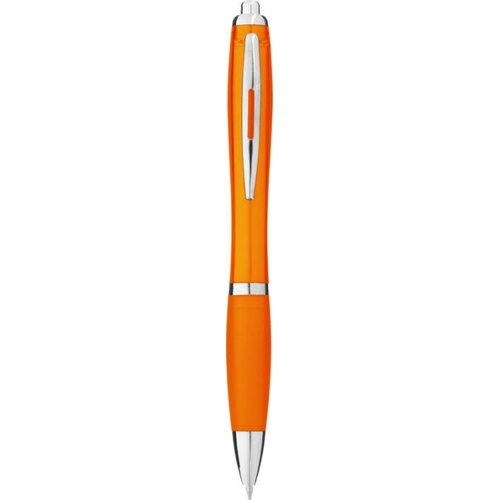 image du produit Stylo bille avec corps et grip colorés