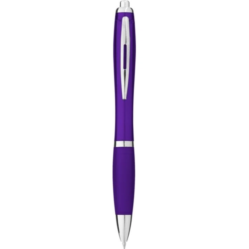 image du produit Stylo bille avec corps et grip colorés