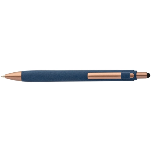 image du produit Stylo bille stylet - plastique recyclé - finition bronze