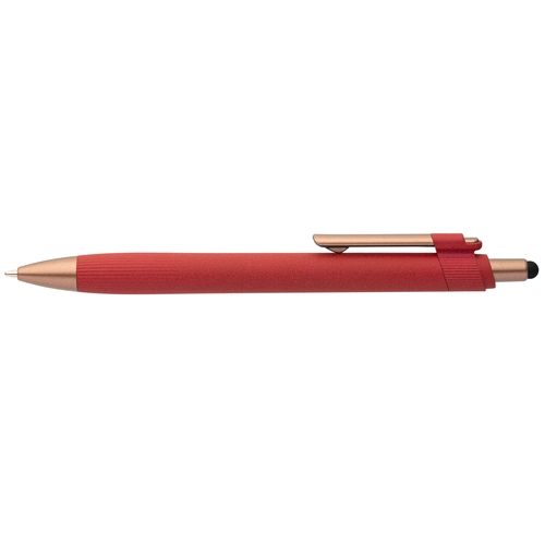 image du produit Stylo bille stylet - plastique recyclé - finition bronze