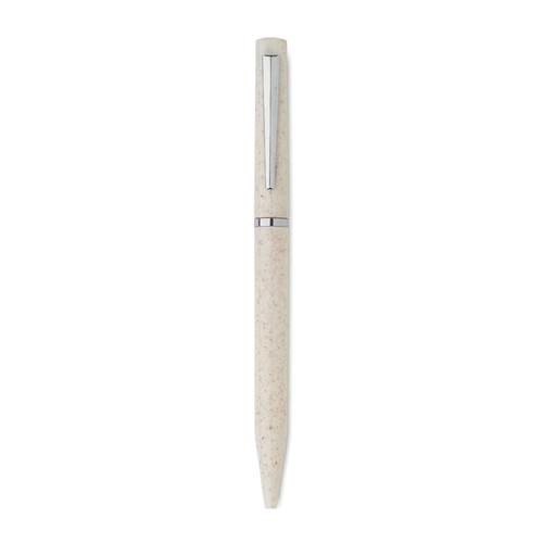 image du produit Stylo bille twist paille de blé/ABS encre bleue