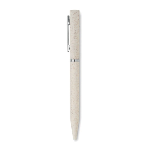 image du produit Stylo bille twist paille de blé/ABS encre bleue