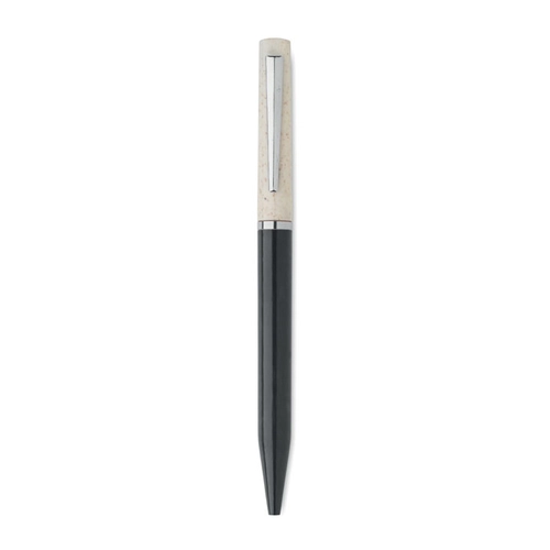 image du produit Stylo bille twist paille de blé/ABS encre bleue