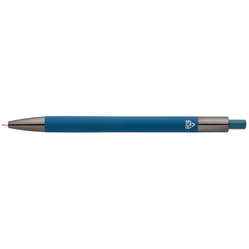 image du produit Stylo en aluminium recyclé avec corps soft-touch